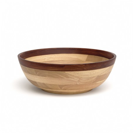 Rubberwood Two-tone Bowls 