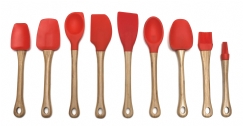 bamboo silicone utensils