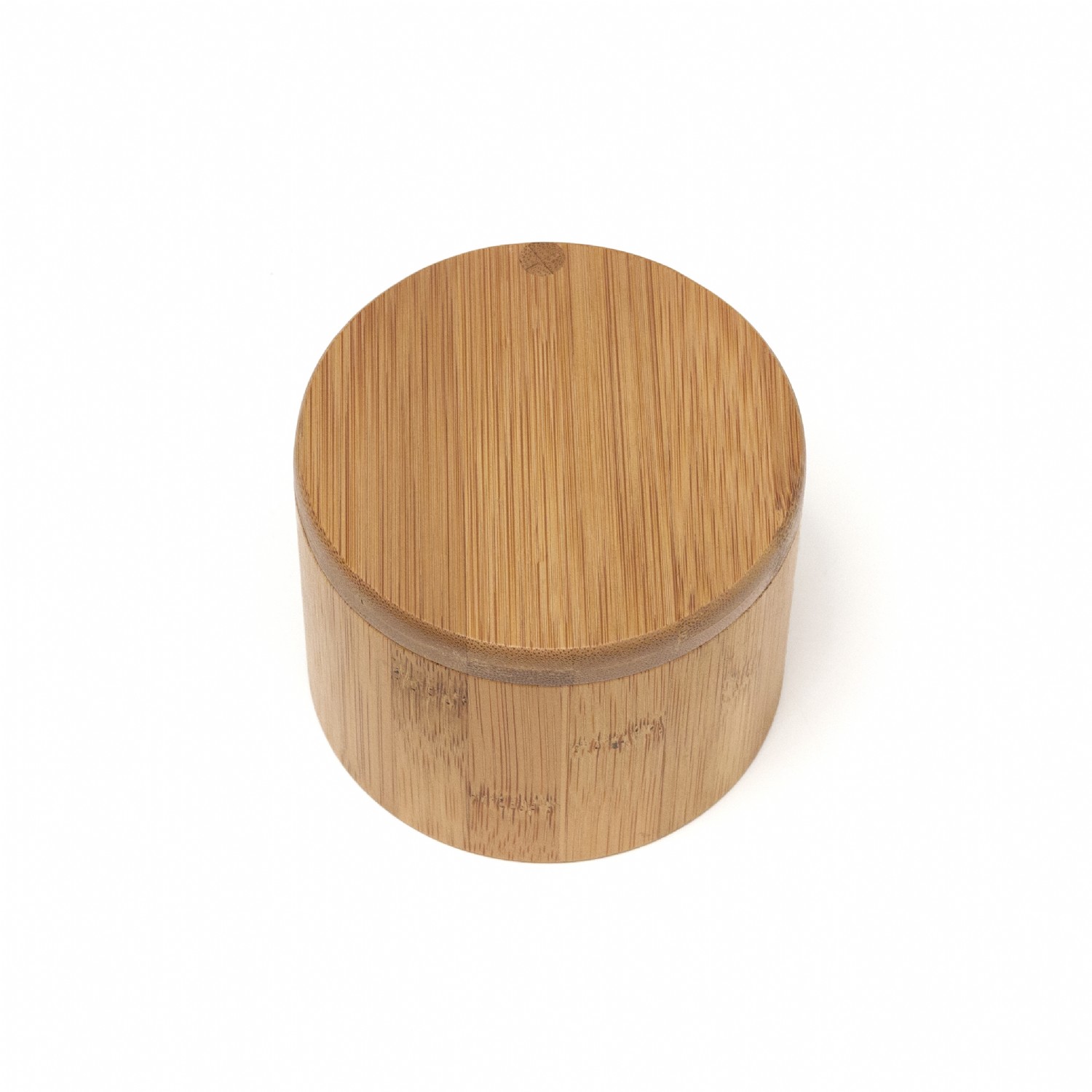 Bamboo Salt Box with Swivel Cover | Lipper International