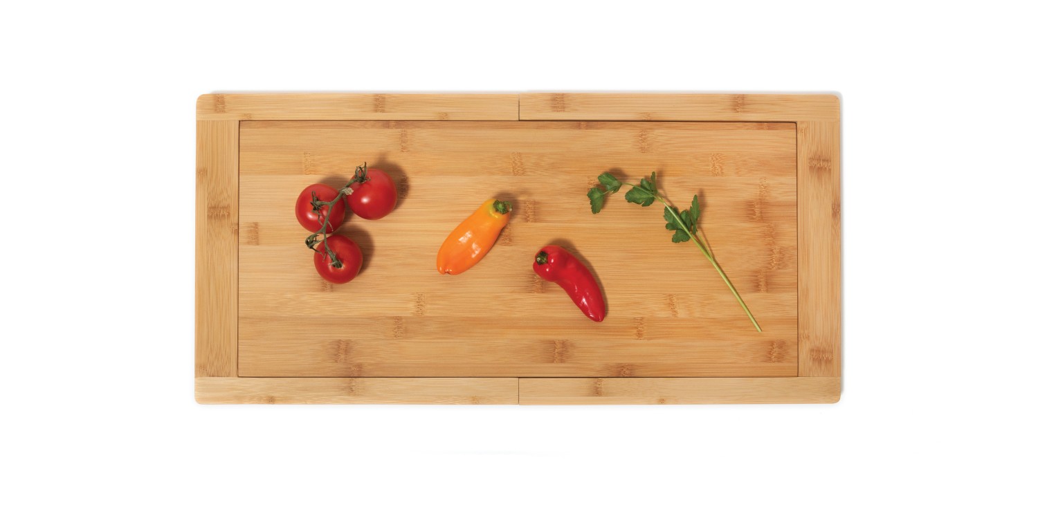 Bamboo Over-The-Sink Expandable Cutting Board - China Bamboo Products and  Kitchen Tool price